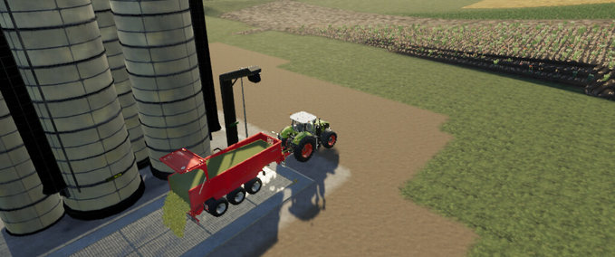 Objekte Hochsilo Mit Gärreste Landwirtschafts Simulator mod