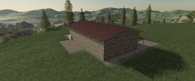 Gebäude Baumwolllager Landwirtschafts Simulator mod