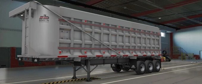 Trailer Benson Dump Anhänger [1.35 - 1.40] Eurotruck Simulator mod