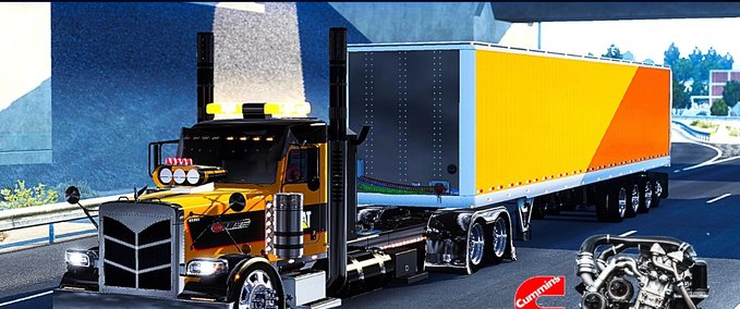 Trucks [ATS] NEW N14 CUMMINS LOPE IDLE PACK [1.39 - 1.40]  American Truck Simulator mod