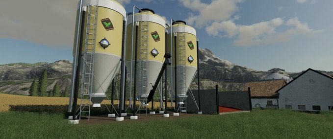 Mod Packs Stahlsilos Mit Großer Kapazität Landwirtschafts Simulator mod