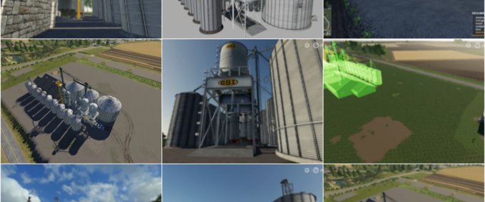 Platzierbare Objekte Platzierbarer Kornspeicher Sellpoint Landwirtschafts Simulator mod