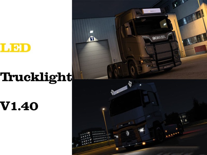 charm height slide ETS 2: LED Trucklight [1.40] v update auf 1.45 Trucks, Mods, Other Mod für  Eurotruck Simulator 2