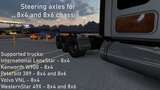 Steering Axles for 8×4 and 8×6 Chassis  Mod Thumbnail