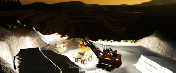 Maps TCBO Mining Construction Economy Landwirtschafts Simulator mod