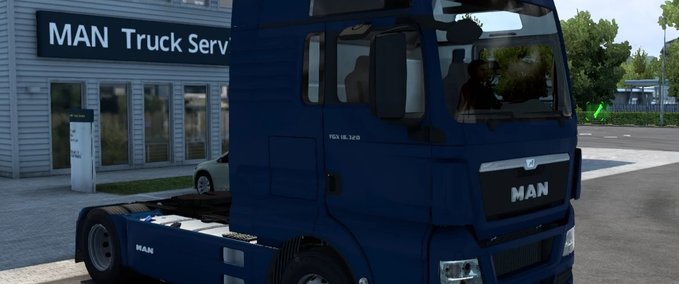 Trucks Man TGX (MADster) FMod & Open Window [1.40.3] Eurotruck Simulator mod