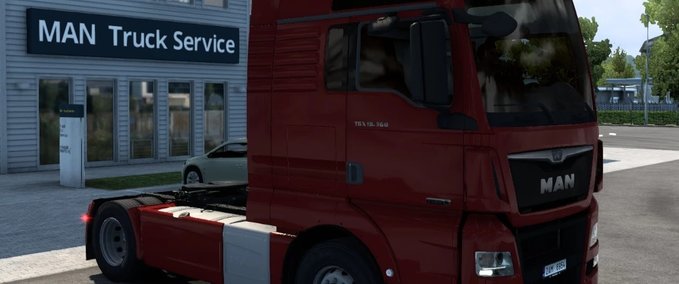 Trucks MAN TGX Euro 6 (MADster) FMod & Open Window [1.40.3} Eurotruck Simulator mod