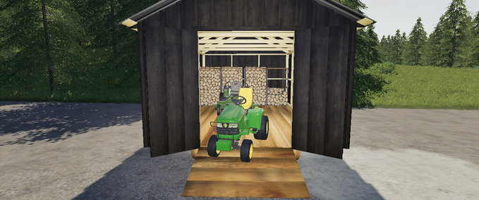 Gebäude Platzierbarer/Transportierbarer Amish-Schuppen-Pack Landwirtschafts Simulator mod