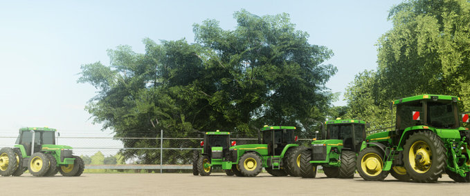 Traktoren John Deere 8110-8410 Landwirtschafts Simulator mod