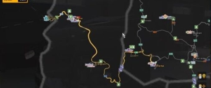 Maps Project Balkans - Macedonia Rework Road Connection  Eurotruck Simulator mod