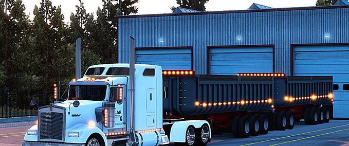 Trailer DOMPES SHANEKEROS ANHÄNGER 1.40  American Truck Simulator mod