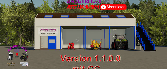 Gebäude FS19_SABD_ForstLager Landwirtschafts Simulator mod