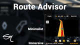 Route Advisor - Minimalist & Immersive by Sonur 1.40 Mod Thumbnail
