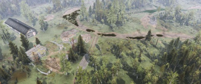 Maps Maps "Spring Forest" Spintires mod
