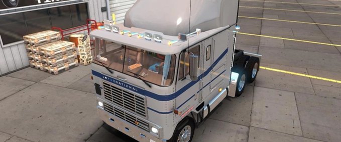 Trucks [ATS] International 9600 Reworked (1.40) American Truck Simulator mod