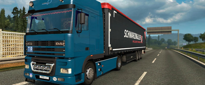 Trucks DAF XF 95 [1.40] Eurotruck Simulator mod