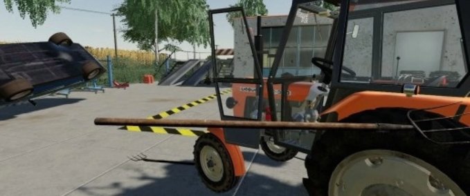 Frontlader Pitchfork Landwirtschafts Simulator mod
