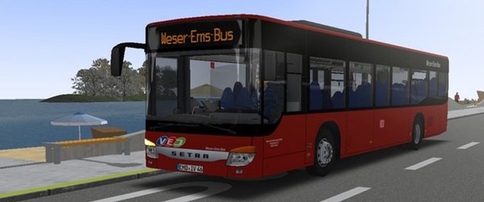 New buses Setra 415 NF OMSI 2 mod
