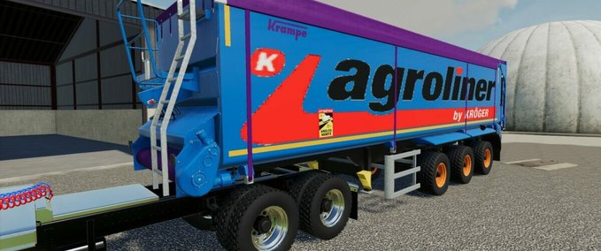 Anhänger Krampe Agroliner Landwirtschafts Simulator mod