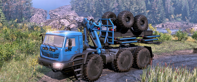 Truck Kamaz Arctic SnowRunner mod