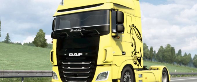 DAF DAF XF Super Space Cab Berat Afsin Eurotruck Simulator mod
