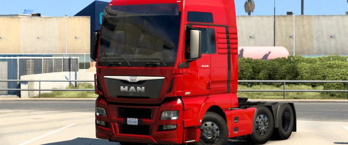 Trucks [ATS] MAN TGX Euro 6 (1.40) American Truck Simulator mod