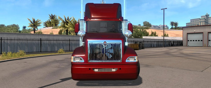 Trucks [ATS] International 9400i (1.40)  American Truck Simulator mod