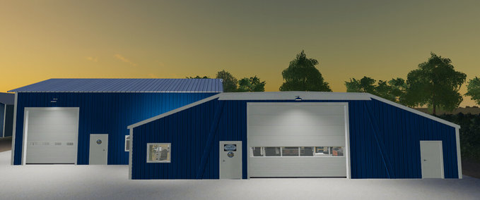 Gebäude Welker Werkstatt Landwirtschafts Simulator mod