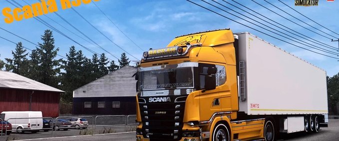 Trucks Scania R560 V8 + Interior von Harun Aras (1.40.x) Eurotruck Simulator mod