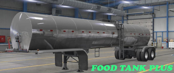 Trailer Food Tank Plus [1.40] American Truck Simulator mod