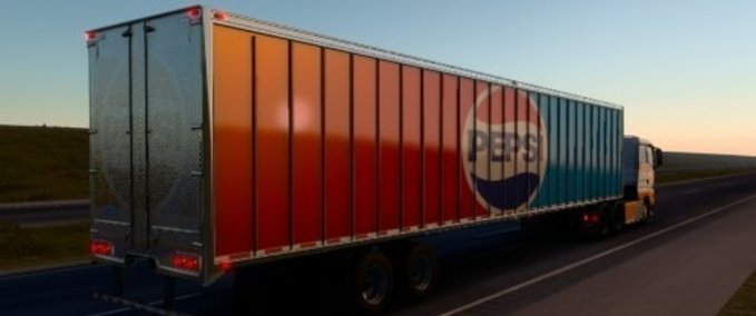Trailer [ATS] Pepsi-Cola 53 ft Standalone Anhänger [1.40] American Truck Simulator mod