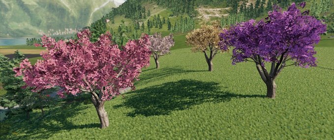 Objekte Lapacho Bäume Landwirtschafts Simulator mod