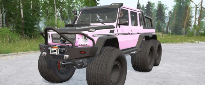 Mercedes-Benz G 63 AMG 6x6 (W463) 2013 Mod Image