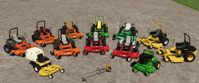 Giant Mower Pack Mod Image