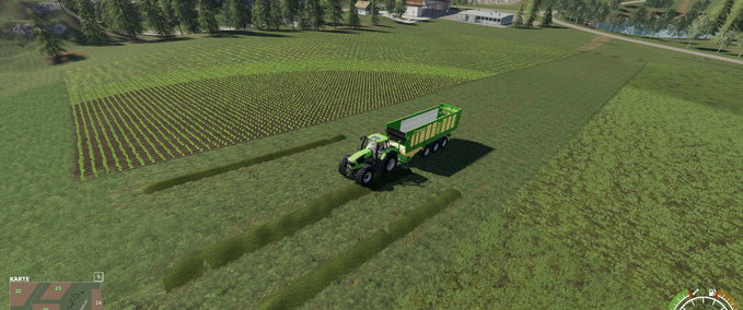 Ladewagen FS19_krone_zx560GD Landwirtschafts Simulator mod