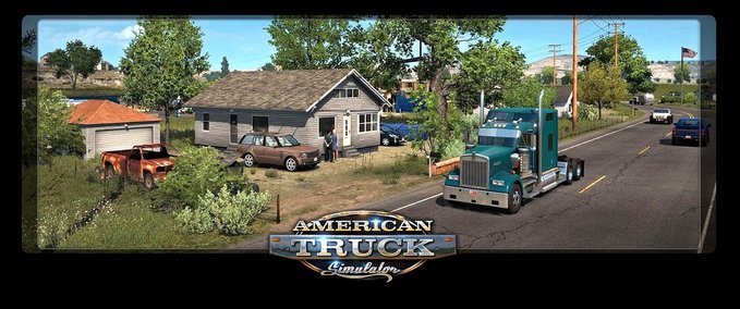 Mods Loading Screen for ATS American Truck Simulator mod
