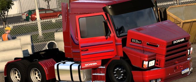 Trucks SCANIA 113 MUITO QUALIFICADA [1.40] Eurotruck Simulator mod