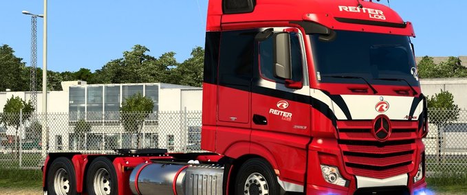 Trucks MERCEDES BENZ NEW ACTROS BRAZIL & VARIOUS ACCESSORIES [1.40] Eurotruck Simulator mod