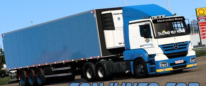 Trucks MERCEDES BENZ AXOR BR SERIES (UPDATED) – 1.40 Eurotruck Simulator mod