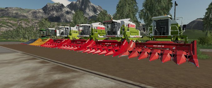 Schneidwerke & Schneidwerkswagen Fka 602 Multi Attach Landwirtschafts Simulator mod