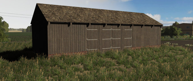 Gebäude Holzscheune Landwirtschafts Simulator mod