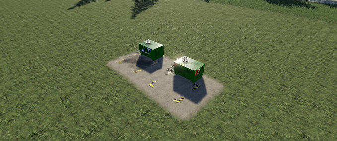 Gebäude Kraftstofflager Landwirtschafts Simulator mod