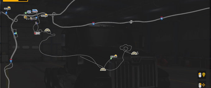 Maps Barstow Extended [1.40] American Truck Simulator mod