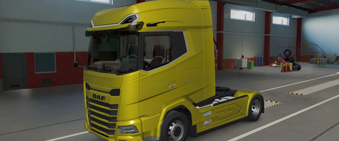 Trucks DAF XG/XG+ Painted Parts [1.40] Eurotruck Simulator mod