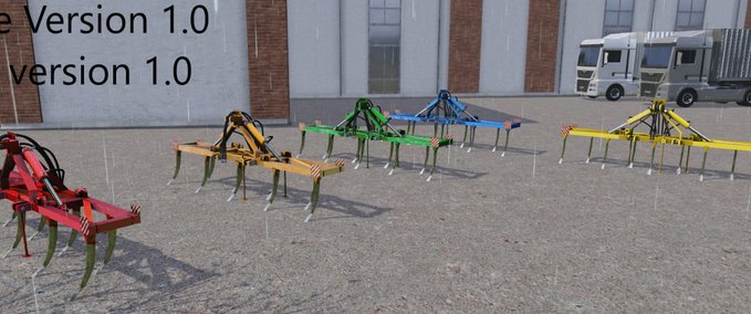 Anbaugeräte Self-Made Tiefenlockerer 5m Cattle and Crops mod