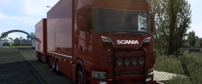Trucks Scania S520 V8 Philip Judge Open Pipe Sound (With two tone exhaust system)  Eurotruck Simulator mod