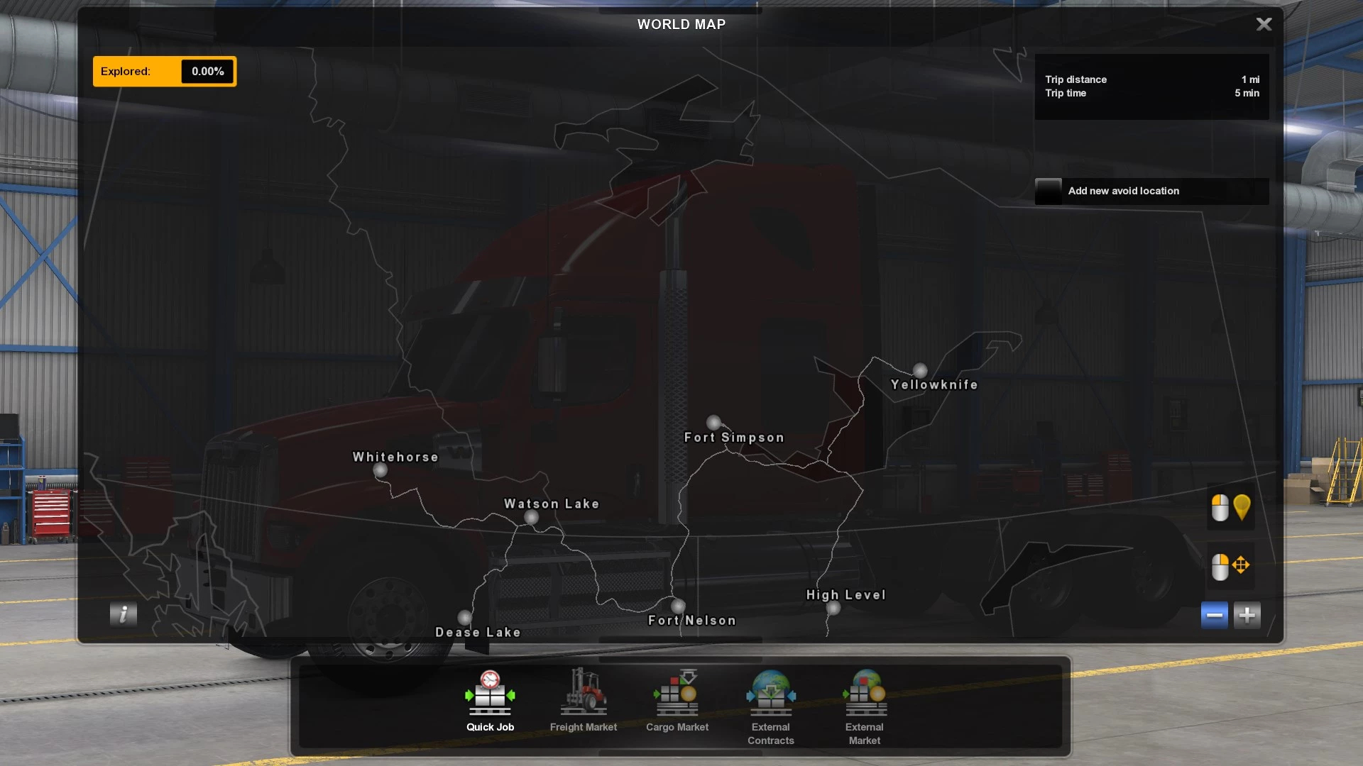 ProMods Complete North American Map Background v1.0 thumbnail 4