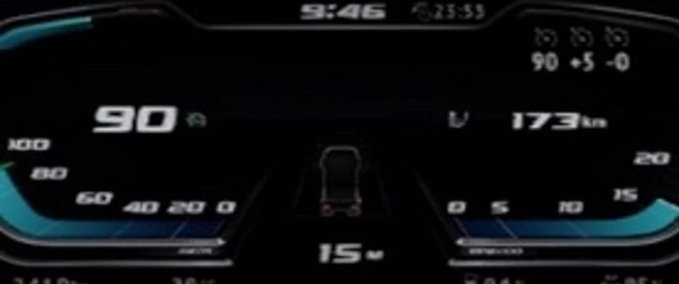 Trucks DAF XG | XG+ Verbessertes Dashboard [1.41] Eurotruck Simulator mod