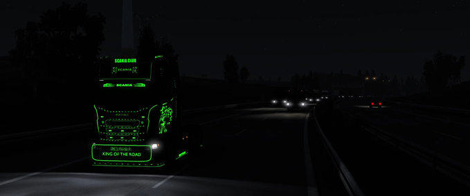 Trucks Scania S 2016 Glowing Tuning Eurotruck Simulator mod