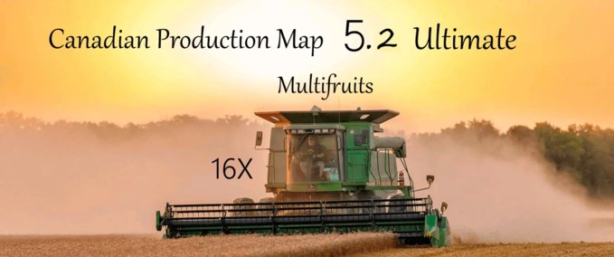 Maps Canadian Production Map Ultimate Landwirtschafts Simulator mod